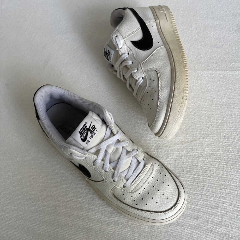 Nike Air Force 1 Low Sneakers Size 6.5Y 314192-117‎ White